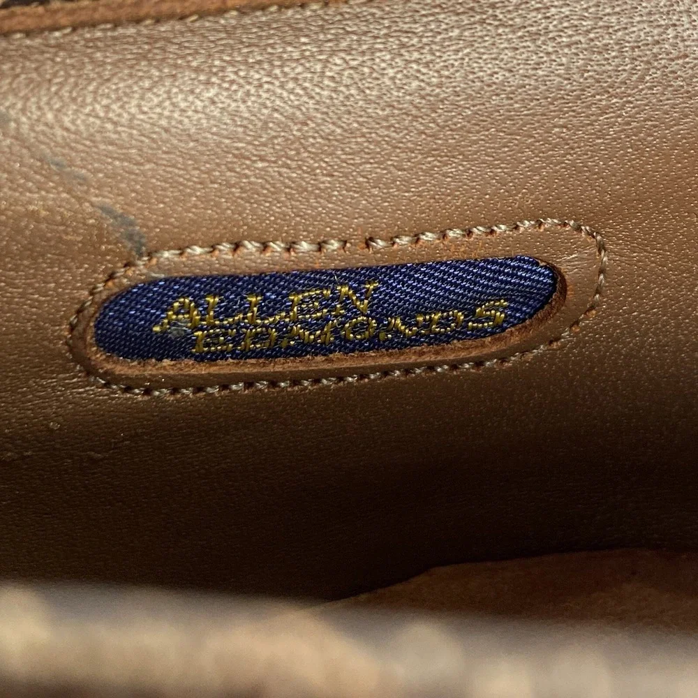 Vintage Allen Edmonds Saratoga Leather Tasseled Loafer Size 10C Light Brown 8753